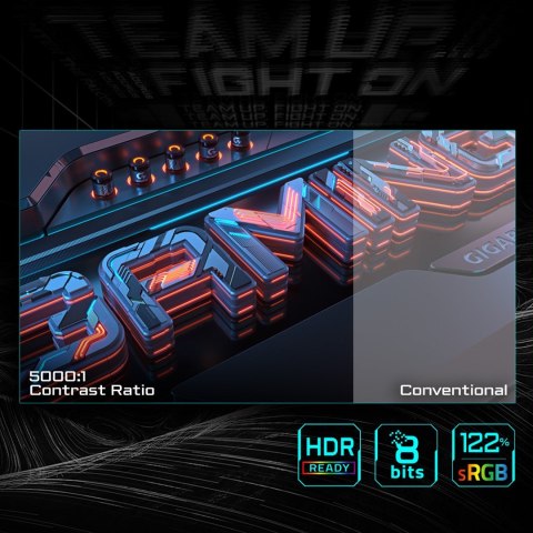 Monitor Gigabyte GS27QCA LED 27" 2560 x 1440 px Quad HD 180 Hz czarny