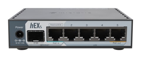 NET Router/Switch 5-port 1000M/Hex S E60IUGS Mikrotik