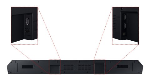 Soundbar Samsung HW-Q600C/EN 3.1.2 360W Dolby Atmos Czarny