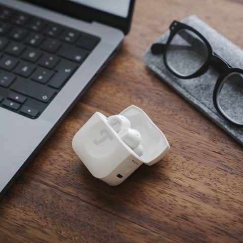 Teufel AIRY TWS Pro True-Wireless Słuchawki douszne Bluetooth srebrno-białe - Słuchawki - 20 KHz