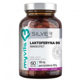 SILVER Laktoferyna 100mg, 60kaps. MyVita