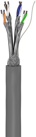 Goobay 93953 kabel sieciowy Szary 100 m Cat6 S/FTP (S-STP)