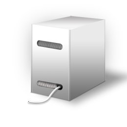 Goobay 95410 kabel sieciowy Szary 305 m Cat5e U/UTP (UTP)