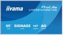 Monitor IIYAMA 164.0cm (64,5") LH6581UHSG-1AG 16:9 2xHDMI+USB-C (Speditionsversand)