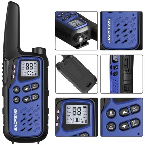 BAOFENG Krótkofalówka Baofeng BF-T25E Dark Blue