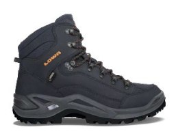 Buty męskie LOWA Renegade GTX Mid Czarny, Niebieski, Szary