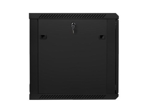 Lanberg szafa instalacyjna wisząca 19'' 12U 600x600mm czarna (drzwi szklane)