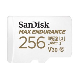 Karta SanDisk Max Endurance MicroSDXC 256 GB Class 10 UHS-I/U3 V30 (SDSQQVR-256G-GN6IA) | Sandisk (Dysk Południow