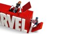 LEGO MARVEL 76313 Logo MARVEL z minifigurkami