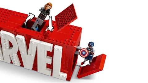 LEGO MARVEL 76313 Logo MARVEL z minifigurkami