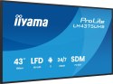 Monitor IIYAMA 108cm (42,5") LH4375UHS-B2AG 16:9 2xHDMI+3xDP+2xUSB