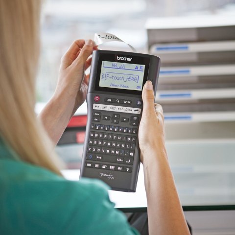 Brother PT-H500 drukarka etykiet 180 x 180 DPI 30 mm/s Przewodowa TZe QWERTY