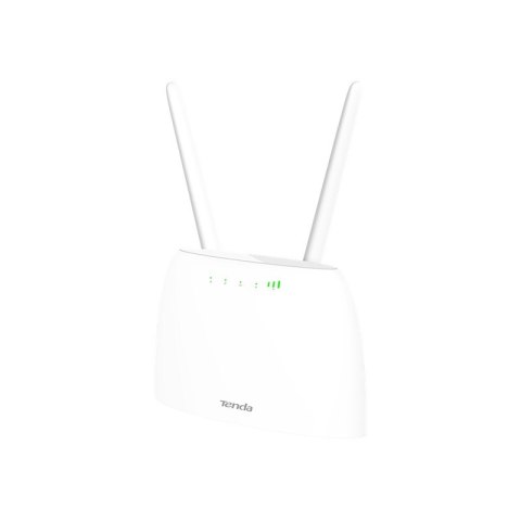 Tenda N300 router bezprzewodowy Fast Ethernet Jedna częstotliwości (2,4 GHz) 4G Biały