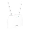 Tenda N300 router bezprzewodowy Fast Ethernet Jedna częstotliwości (2,4 GHz) 4G Biały
