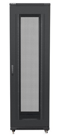 LANBERG SZAFA STOJĄCA RACK 19" 42U 800X1000 CZARNA drzwi perforowane