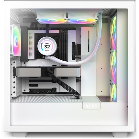 NZXT Kraken Elite 240 RGB Procesor Chłodnica cieczy all-in-one 12 cm Biały 1 szt.