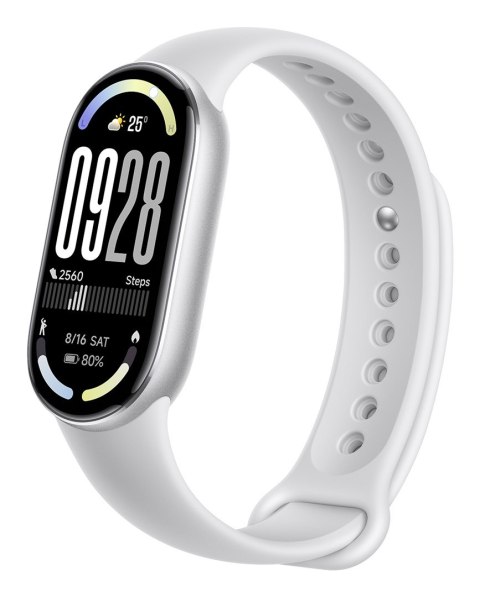 Opaska sportowa Smartwatch Xiaomi SmartBand 10 Srebrny AMOLED BT