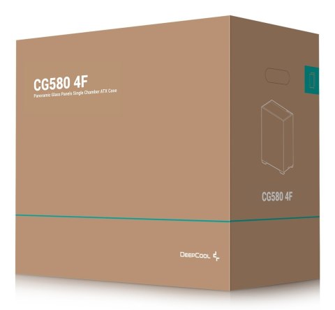 DeepCool CG580 4F Midi Tower Czarny