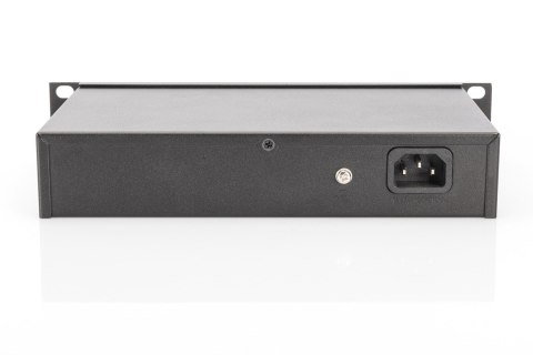 Digitus 10-calowy 8-portowy przełącznik Gigabit Ethernet PoE