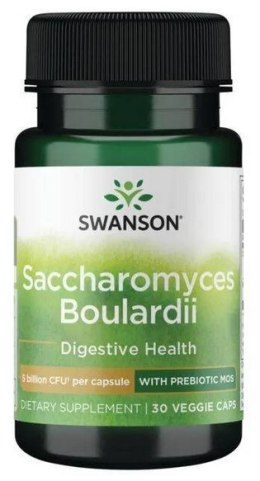 SWANSON Saccharomyces Boulardii 5mld 30 vcaps.