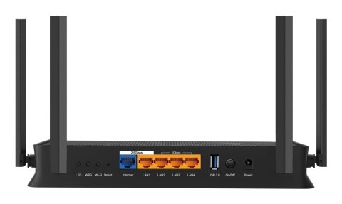 TP-Link Archer BE3600 router bezprzewodowy 2.5 Gigabit Ethernet Dual-band (2.4 GHz/5 GHz) Czarny