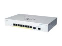 Cisco CBS220-8P-E-2G-EU łącza sieciowe Zarządzany L2 Gigabit Ethernet (10/100/1000) Obsługa PoE Biały