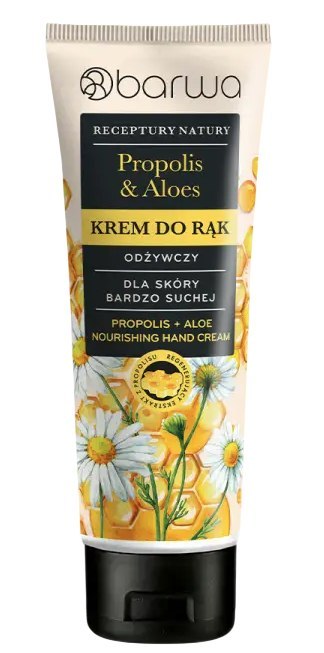 Krem do rąk propolis & aloes odżywczy 100ml BARWA RECEPTURY NATURY