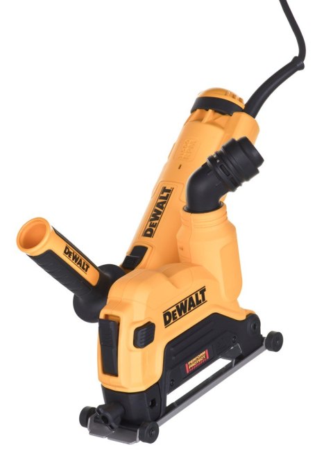 SZLIFIERKA KĄTOWA DEWALT DWE46107 + OSŁONA PRZECIWPYŁOWA 1400W 125MM