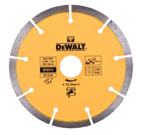 SZLIFIERKA KĄTOWA DEWALT DWE46107 + OSŁONA PRZECIWPYŁOWA 1400W 125MM