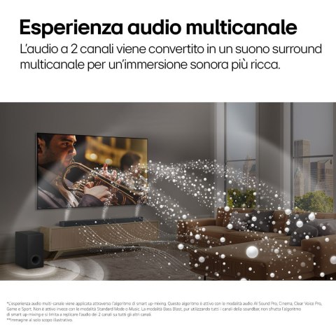 Soundbar LG S95TR 9.1.5 kan. 810W Bluetooth 5.1 Dolby Atmos Czarny