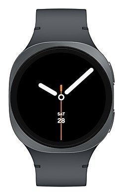Samsung Galaxy Watch 8 3,3 cm (1.3") AMOLED 40 mm Cyfrowy 438 x 438 px Ekran dotykowy Grafitowy Wi-Fi GPS
