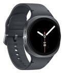 Samsung Galaxy Watch 8 3,3 cm (1.3") AMOLED 40 mm Cyfrowy 438 x 438 px Ekran dotykowy Grafitowy Wi-Fi GPS