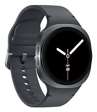 Samsung Galaxy Watch 8 3,3 cm (1.3") AMOLED 40 mm Cyfrowy 438 x 438 px Ekran dotykowy Grafitowy Wi-Fi GPS