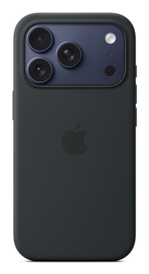 Silikonowe etui Apple iPhone 17 Pro z MagSafe - czarne