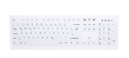 CHERRY AK-C8100F-FU1-W/GE klawiatura Biuro RF Wireless QWERTZ Niemiecki Biały
