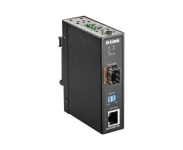 Przemysłowy konwerter mediów SFP/SFP - 1G Ethernet
