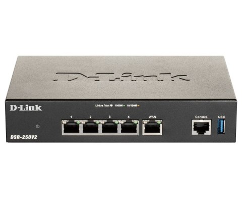 Router bezpieczeństwa VPN D-Link DSR-250V2