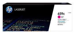 HP LaserJet 659X oryginalny purpurowy toner o dużej wydajności
