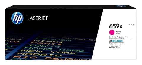 HP LaserJet 659X oryginalny purpurowy toner o dużej wydajności