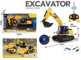 Koparka R/C 1:24 światło dźwięk ładowanie USB wind