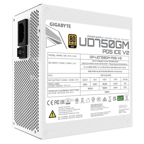 Zasilacz Gigabyte UD750GM 750W PG5 ICE