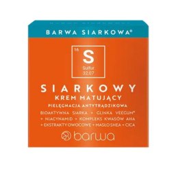 SIARKOWA Krem matujący siarkowy 50ml BARWA