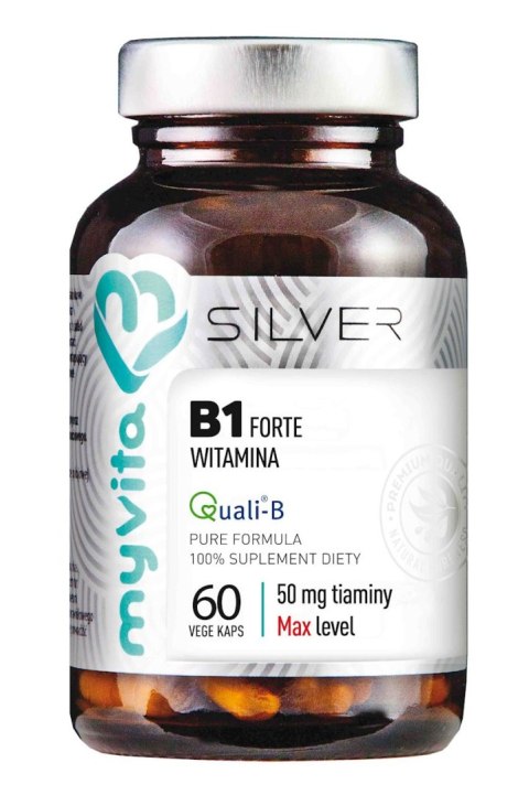 SILVER Witamina B1 50mg (Tiamina), 60kaps. MyVita