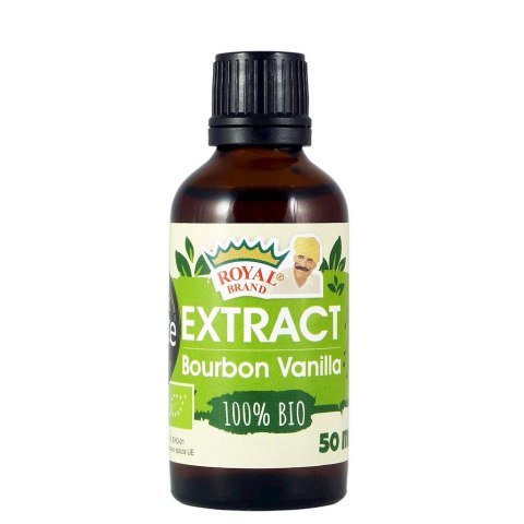 Ekstrakt waniliowy BIO 50ml ROYAL BRAND Ekstrakt waniliowy BIO 50ml ROYAL BRAND
