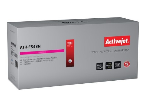 Activejet ATH-F543N Toner (zamiennik HP 203A CF543A; Supreme; 1300 stron; czerwony)