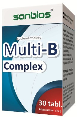 SANBIOS Multi-B-Complex 30 tabl.