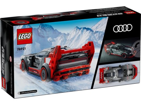 LEGO Speed Champions 76921 Wyścigowe Audi S1 E-tron Quattro LEGO Speed Champions 76921 Wyścigowe Audi S1 E-tron Quattro