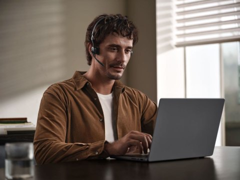 Słuchawki dokostne Shokz OpenMeet ANC czarne