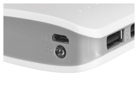 PowerBank Esperanza Radium EMP106WE (8000mAh; microUSB, USB 2.0; kolor biały) PowerBank Esperanza Radium EMP106WE (8000mAh; microUSB, USB 2.0; kolor biały)