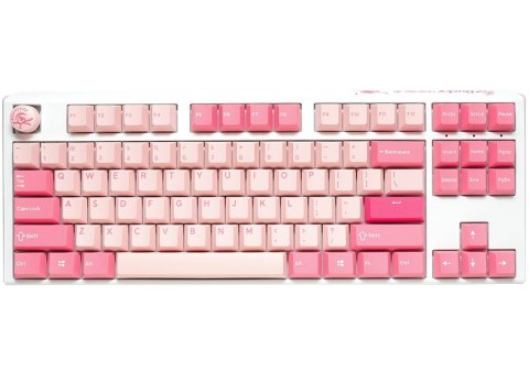 Klawiatura gamingowa Ducky One 3 Gossamer TKL Pink - MX-Silent-Red (US)